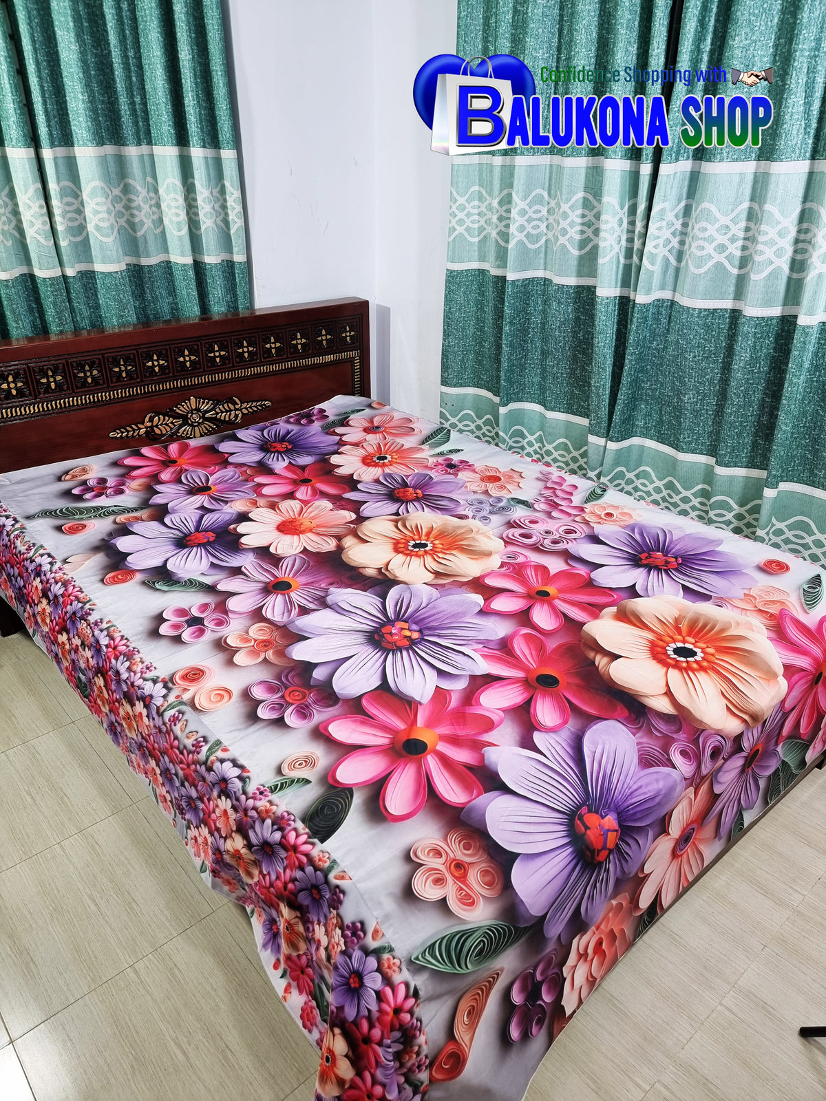 উন্নত মানের ১০০% ওয়াটারপ্রুফ (3D) বেডশিট