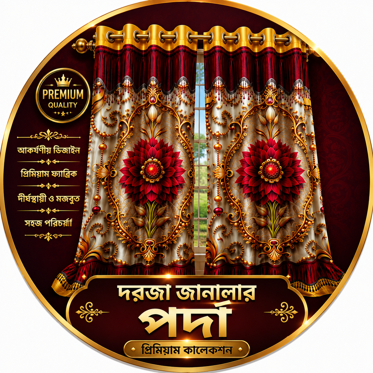 দরজা জানালার পর্দা