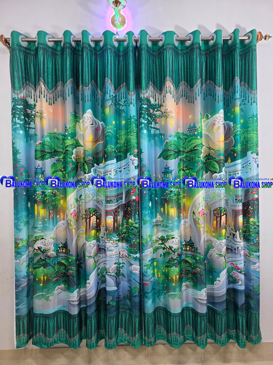 3D প্রিন্টের দরজা জানালার পর্দা