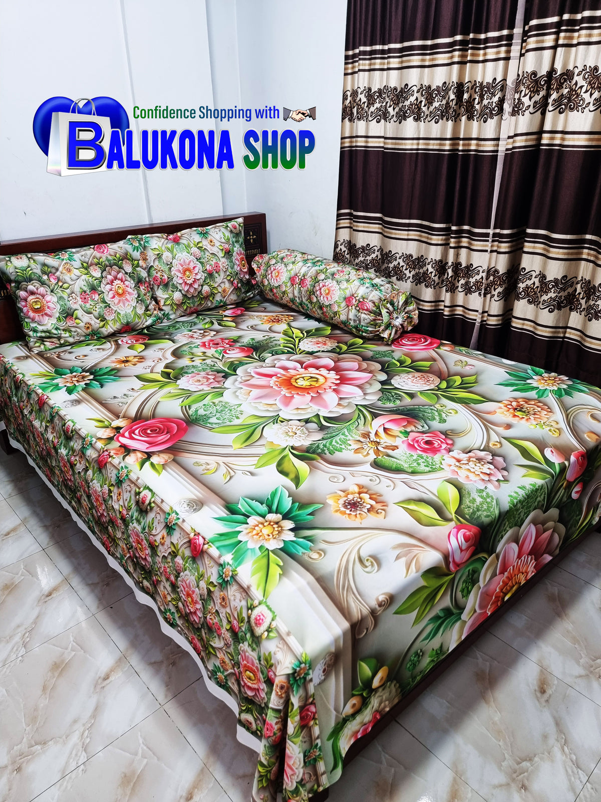 উন্নত মানের ১০০% ওয়াটারপ্রুফ (3D) বেডশিট