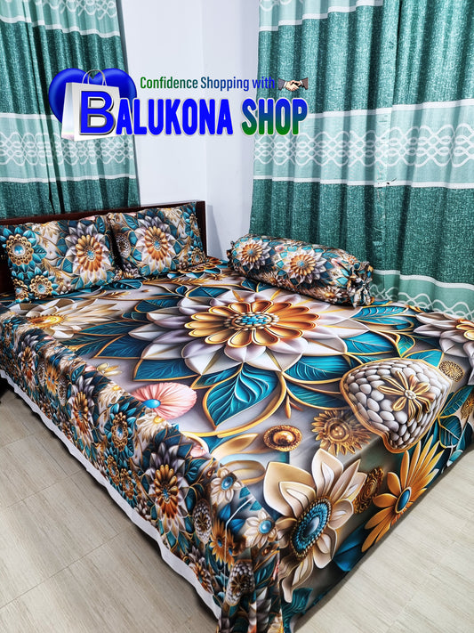 উন্নত মানের ১০০% ওয়াটারপ্রুফ (3D) বেডশিট