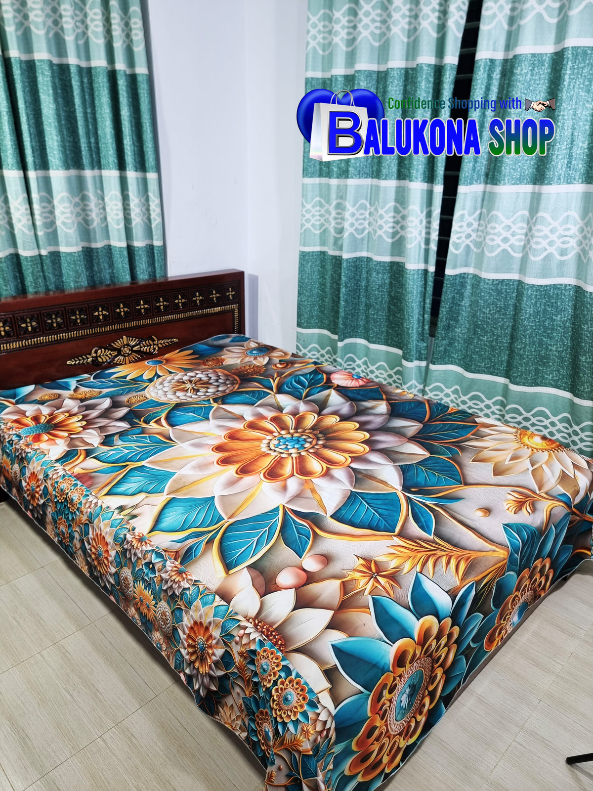 উন্নত মানের ১০০% ওয়াটারপ্রুফ (3D) বেডশিট