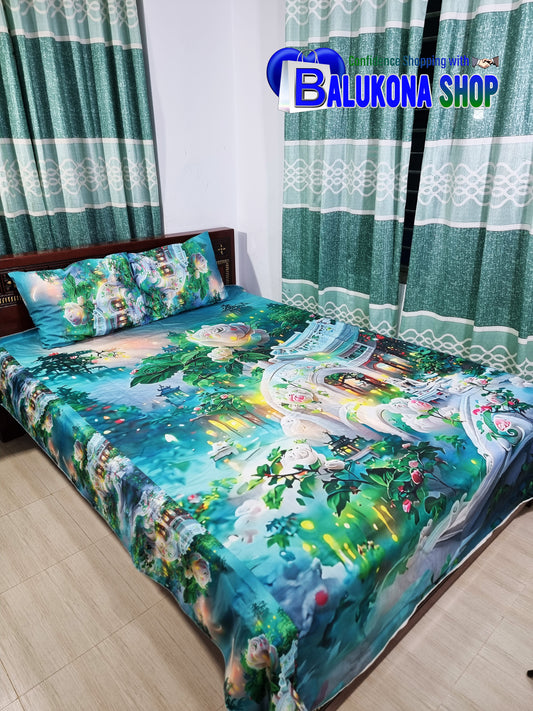 উন্নত মানের ১০০% ওয়াটারপ্রুফ (3D) বেডশিট