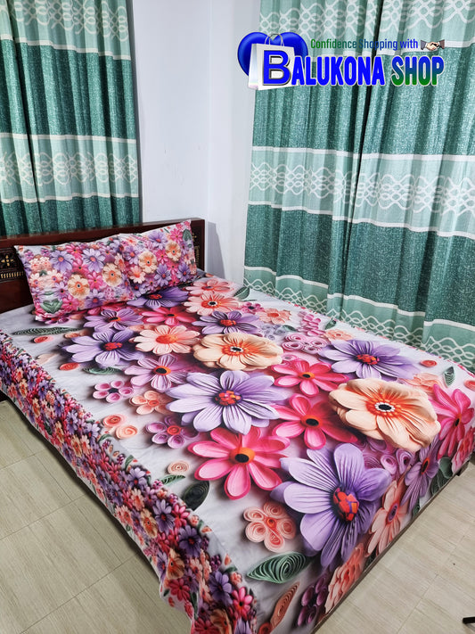 উন্নত মানের ১০০% ওয়াটারপ্রুফ (3D) বেডশিট