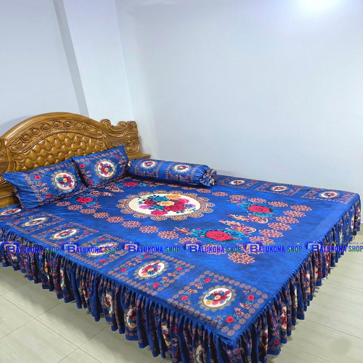 3D ওয়াটারপ্রুফ প্রিমিয়াম কুচি চাদর (BK=14)